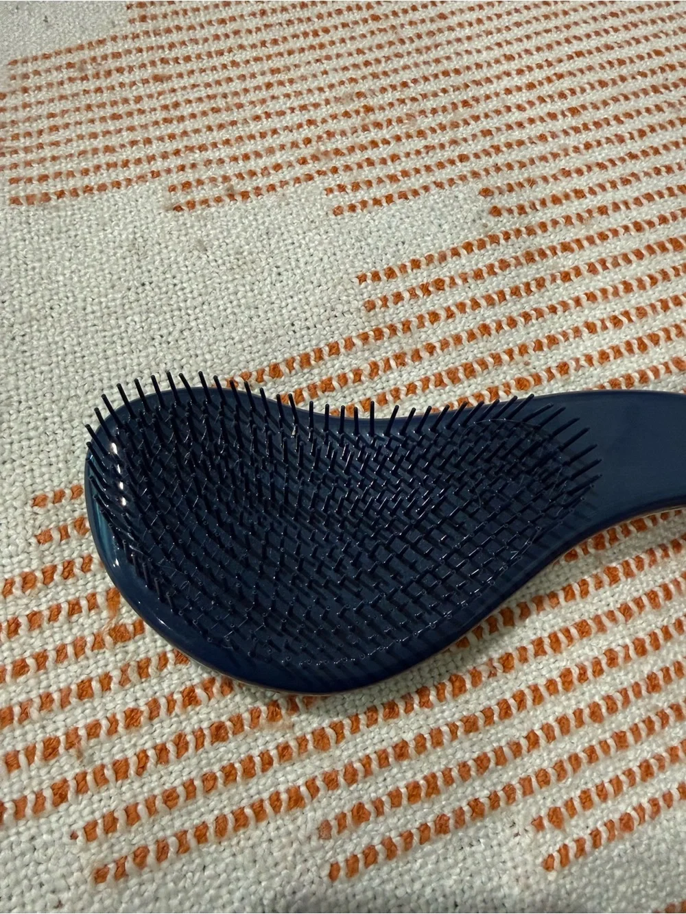 Crave Naturals Detangling Hair Brush Wet Or Dry Mint Green & Navy Blue